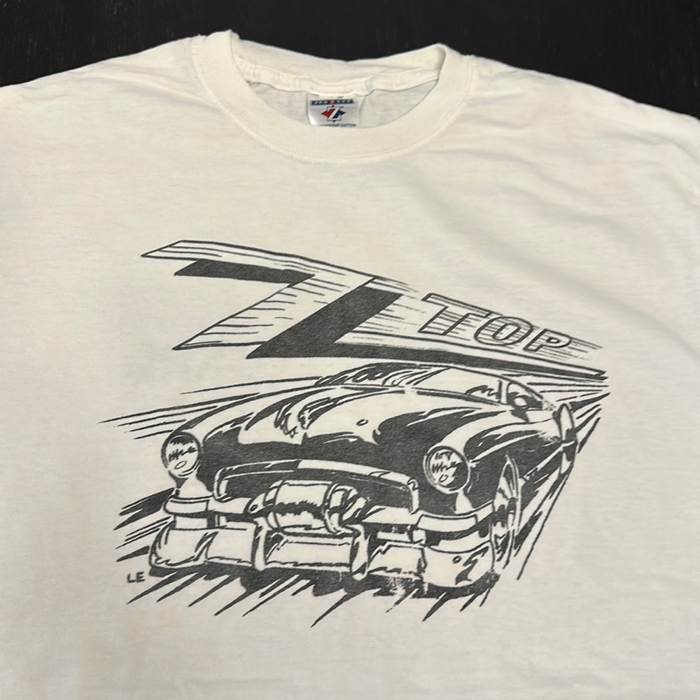 Vintage Authentic ZZ Top Band Tshirt